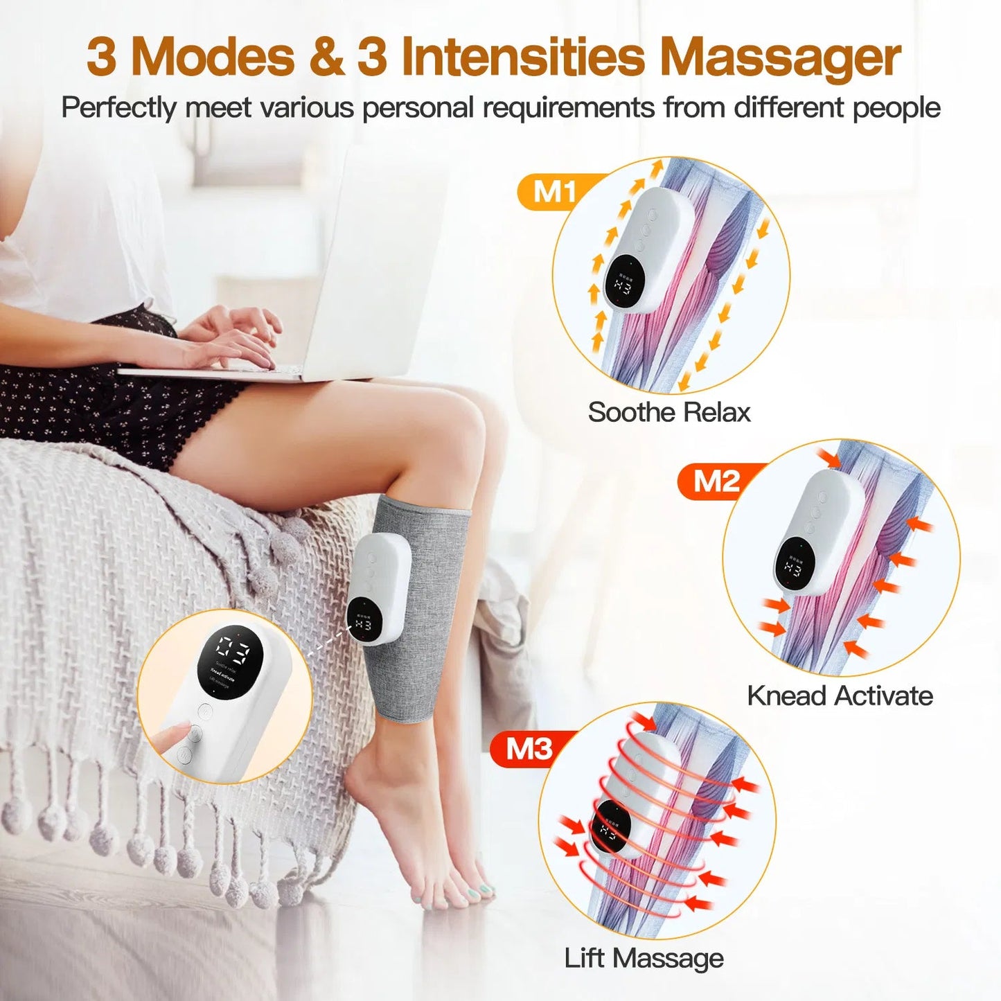 LegFire™ — Spüre die Freiheit schmerzfreier, entspannter Beine – jederzeit und überall!