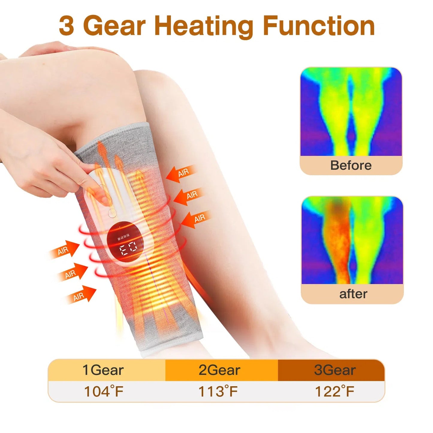 LegFire™ — Spüre die Freiheit schmerzfreier, entspannter Beine – jederzeit und überall!