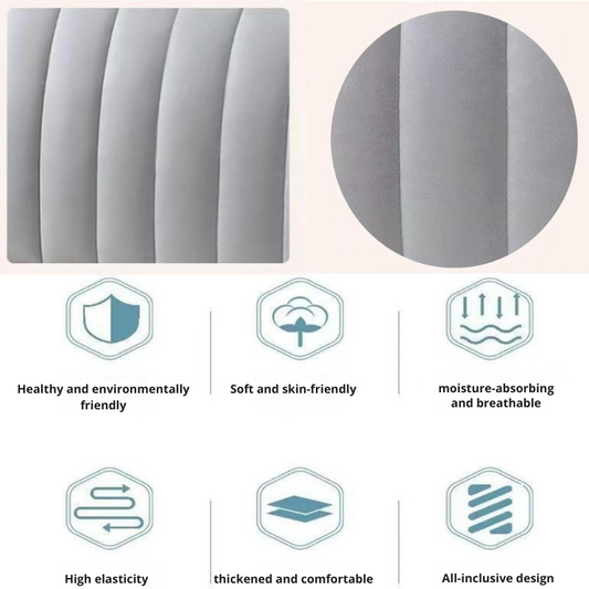 VeloriaLux™ — Verleiht deinem Kopfteil Luxus-Schutz und makellosen Style im Handumdrehen