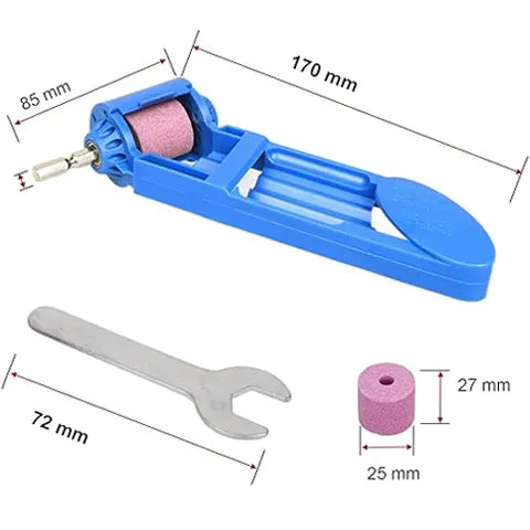 Bohrerschärfer - Tragbares Corundun-Schleifrad-Bit-Werkzeug