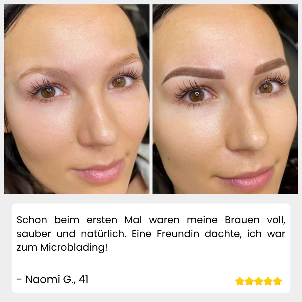 BrowMagix™ — Verleiht dir atemberaubend natürliche Brauen, die jeden Blick fesseln
