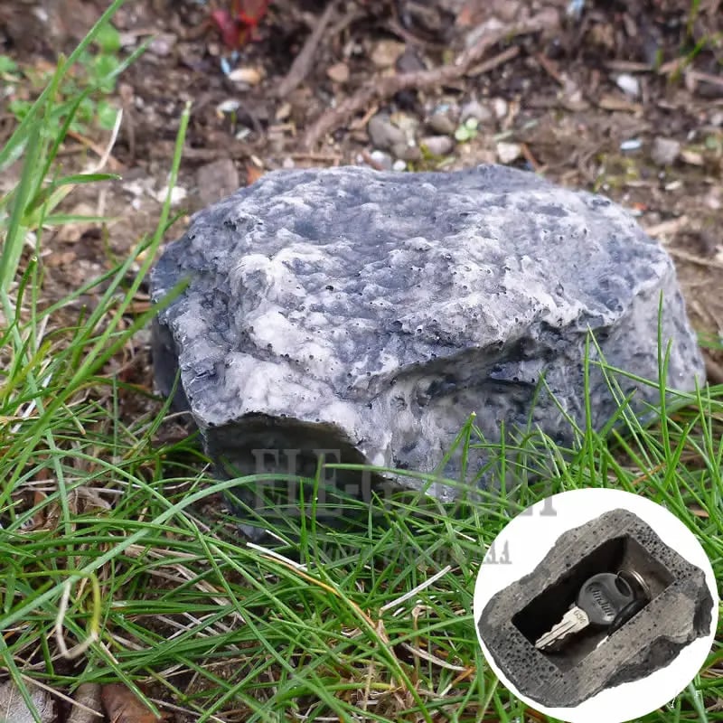 RockGuard™ — Verstecke deine Schlüssel so clever, dass kein Dieb je daran denkt zu suchen!