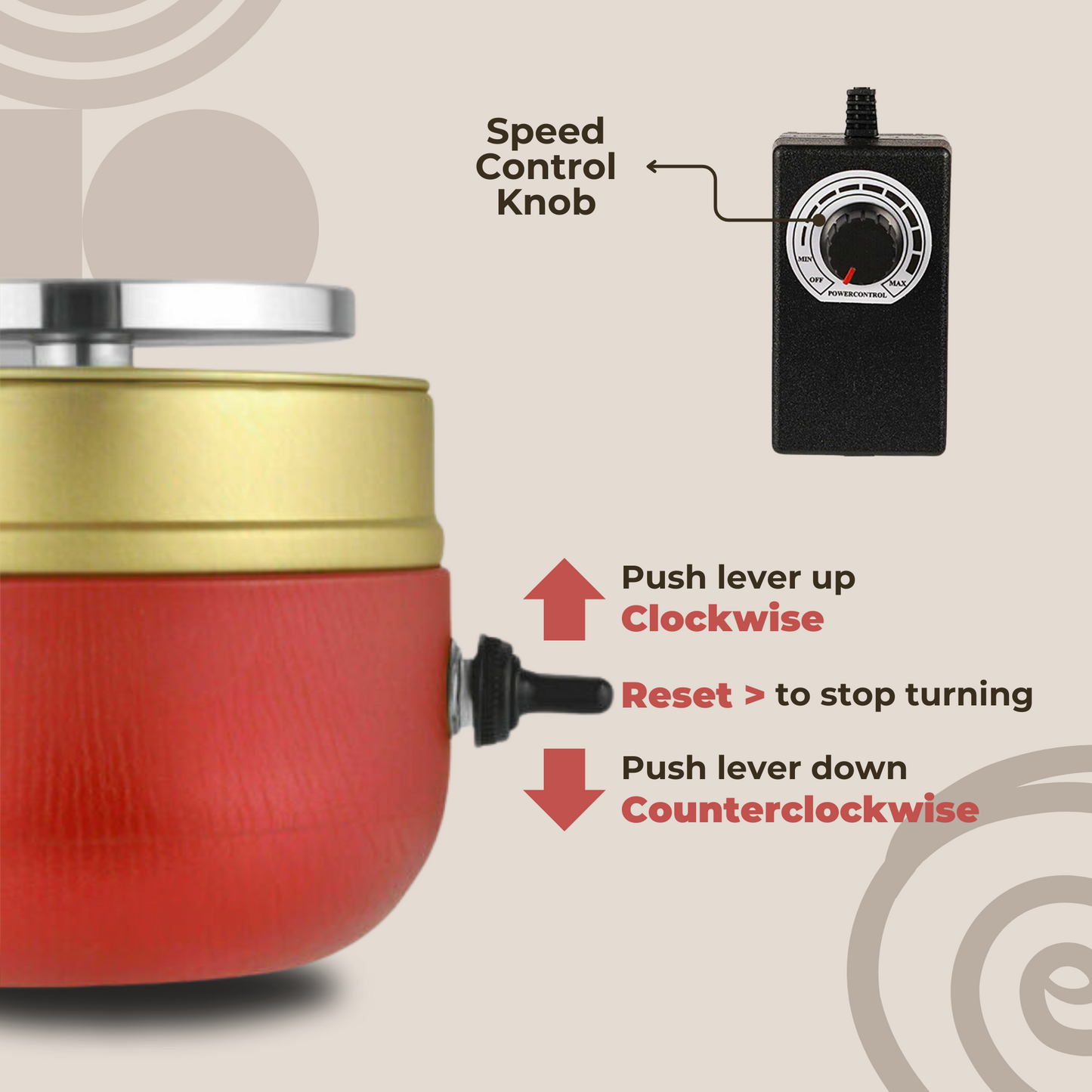 Feuerschmiede Mini Töpfermaschine — Kreative Freiheit und entspannte Meisterwerke direkt bei Dir Zuhause