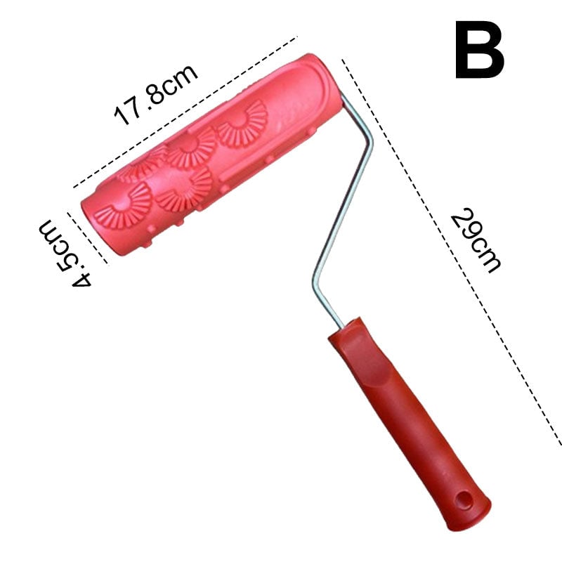 HolzZauber Wall Roller — Verwandelt jede Wand in ein warmes Naturkunstwerk in Minuten!
