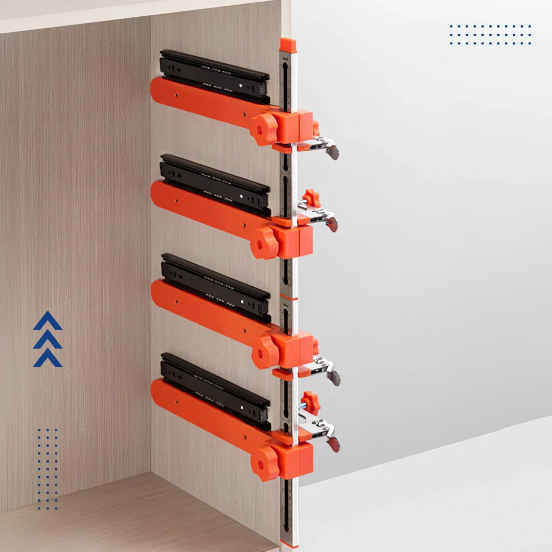 SlideMaster™ — Montiere mühelos perfekte Schubladen ohne Stress oder Fehler!