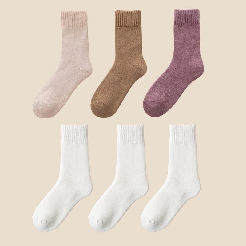 (3 Paar + 2 Paar Gratis) WarmFeet - Elegante, dicke Thermosocken, die Ihre Füße warm halten