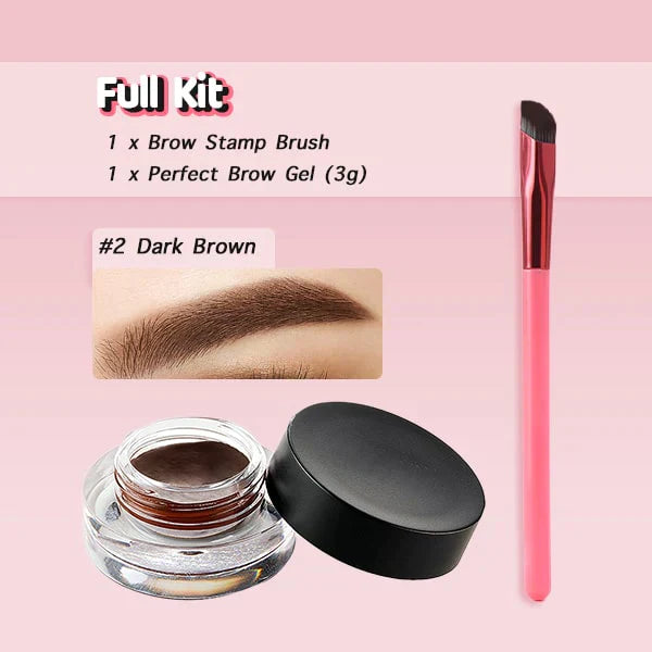 BoldBrow™ Magic 4D Stempel-Pinsel — Verleihe Deinen Brauen Unwiderstehliche Fülle, Die Jeden Blick Magnetisch Anzieht!