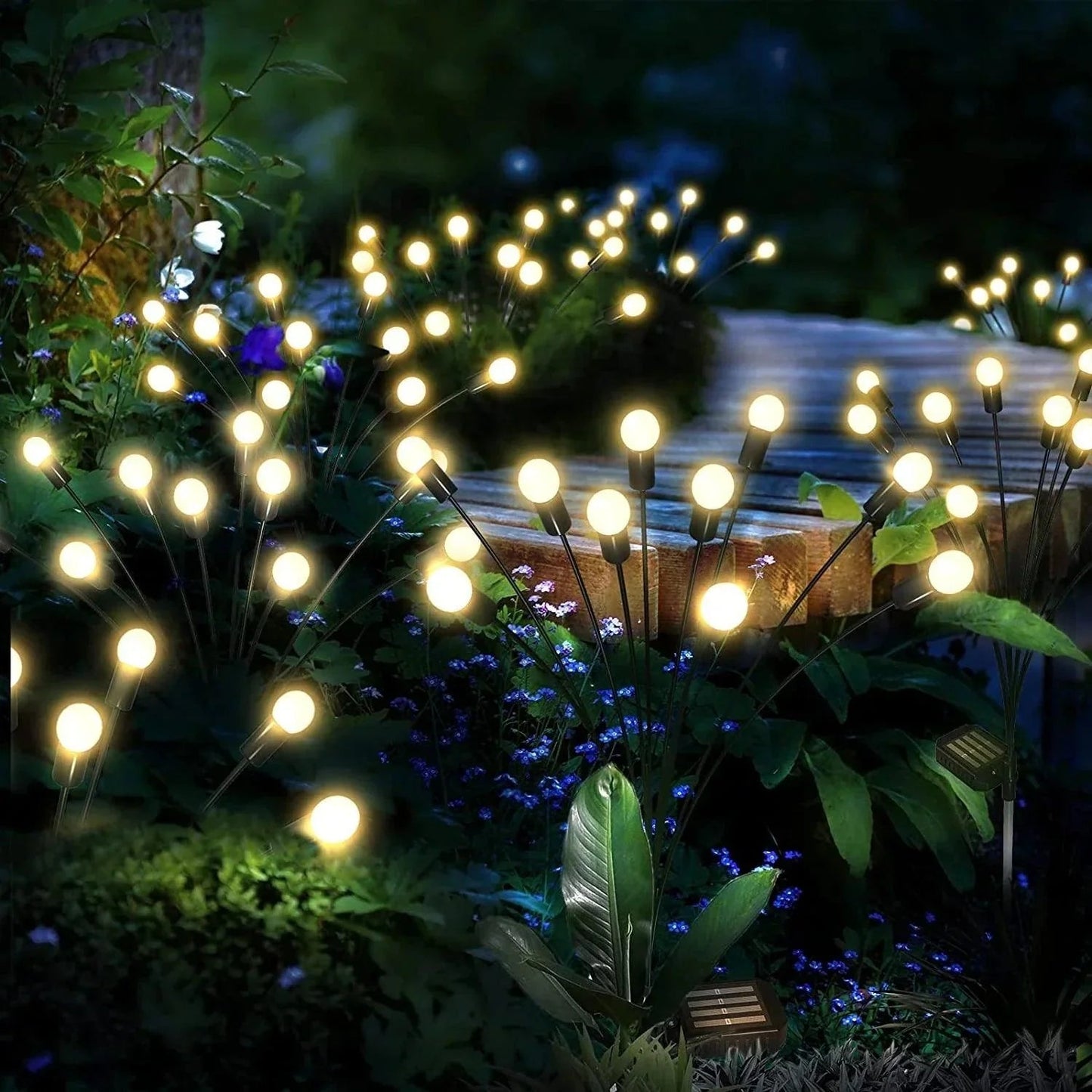 (8 Stück) Solar Firefly Lights™ — Verzaubere Deine Nächte mit magischem, grenzenlosem Glanz