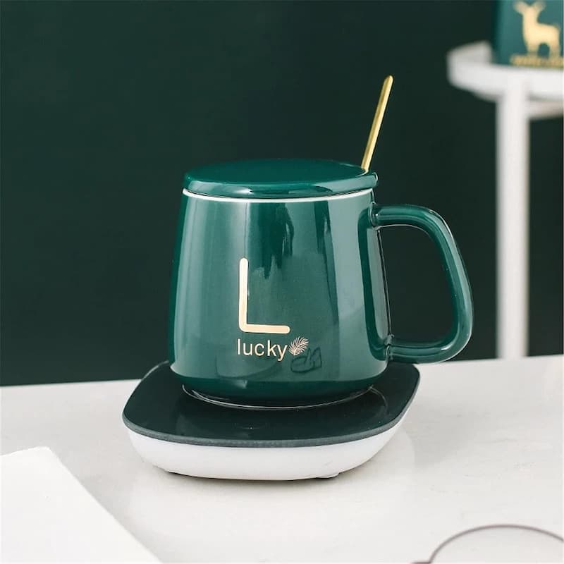 (50% Rabatt) - HeatMas - Elektrische Heiztasse - Wärme in jedem Schluck, jederzeit und überall!