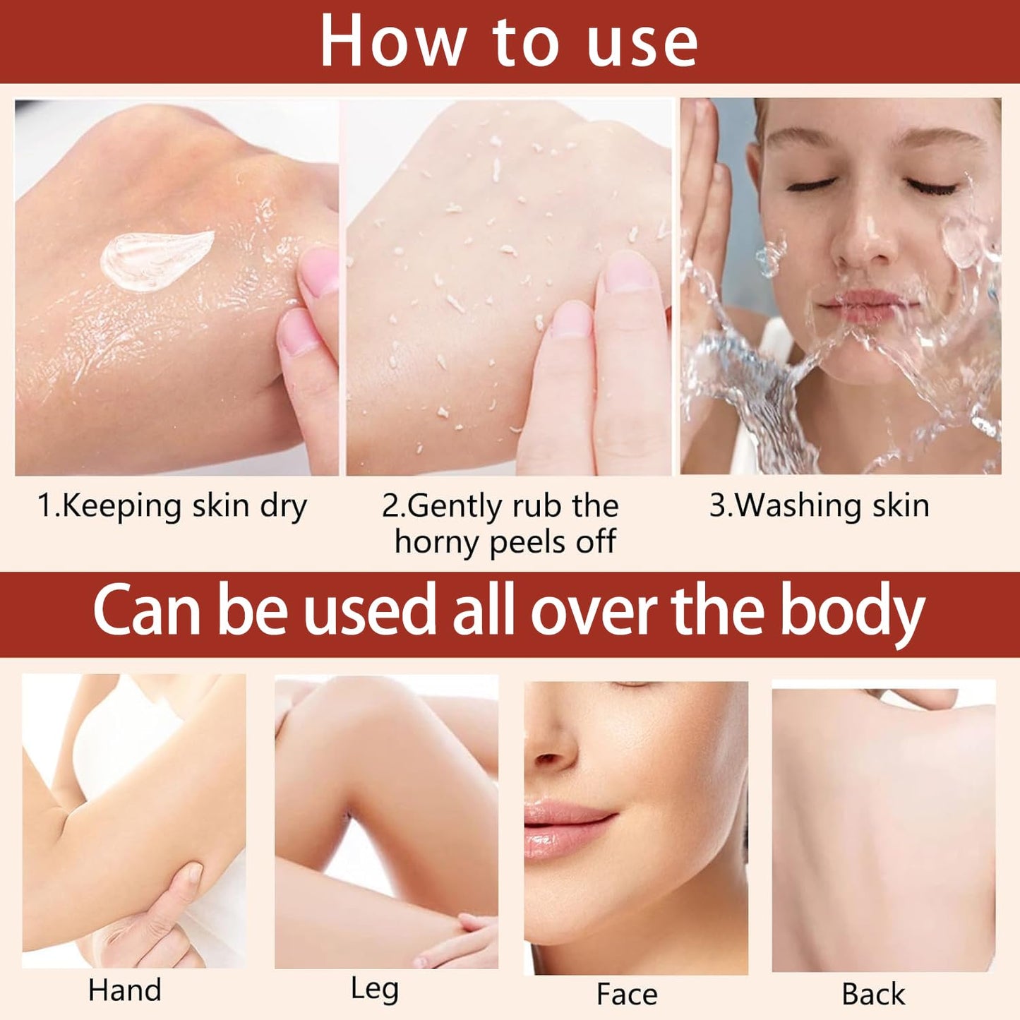 GlowShock Power-Peeling™ — Strahlend glatte Haut in nur 60 Sekunden! (2 Stück)