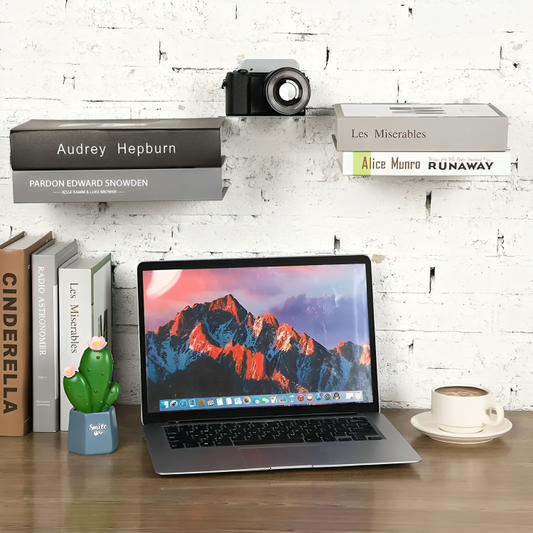 AeroShelf™ — Lass deine Bücher magisch an der Wand schweben und deine Räume erstrahlen