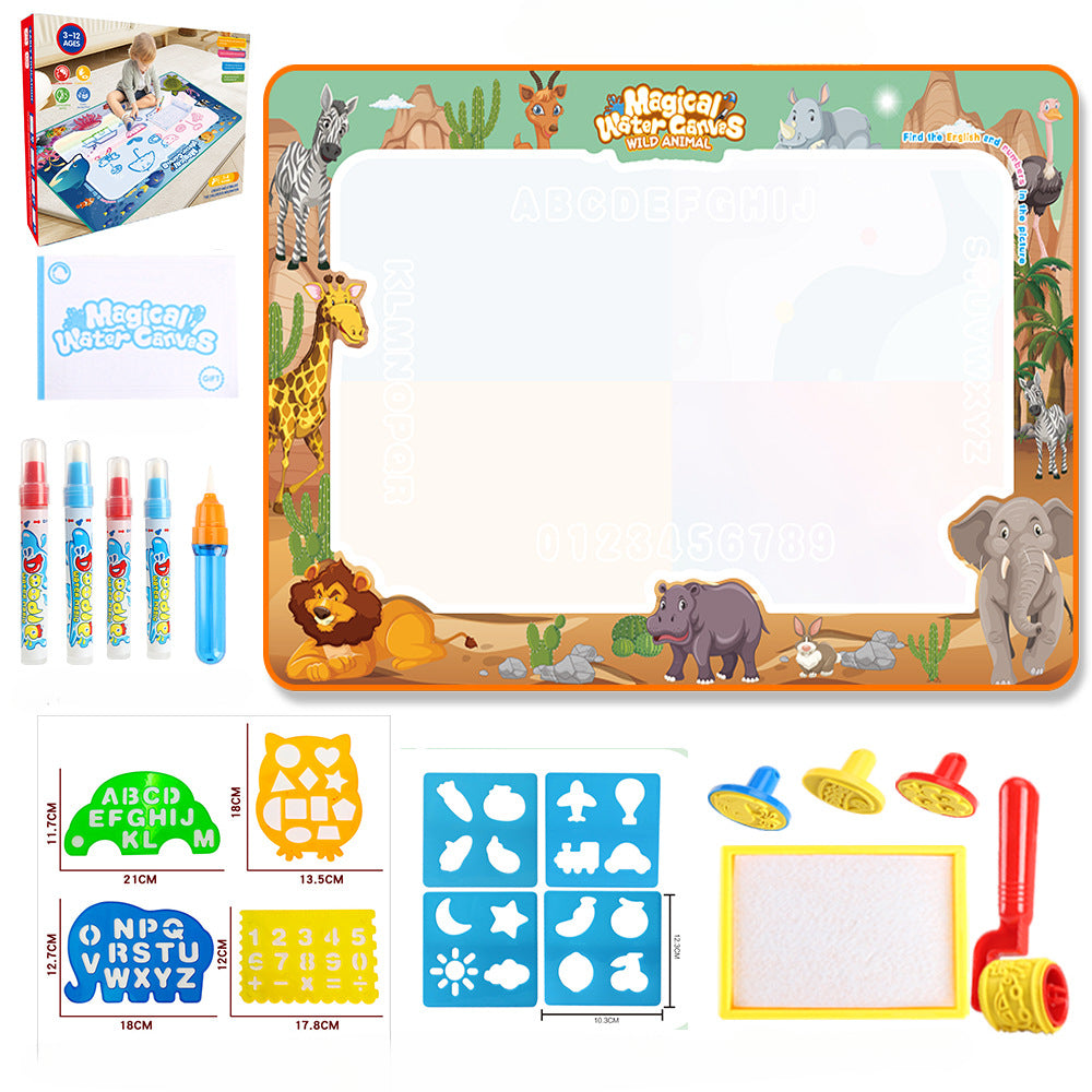 SplashMeister Kreativ-Matte — Endloser Malspaß, der Zuhause sauber und Kinder glücklich macht