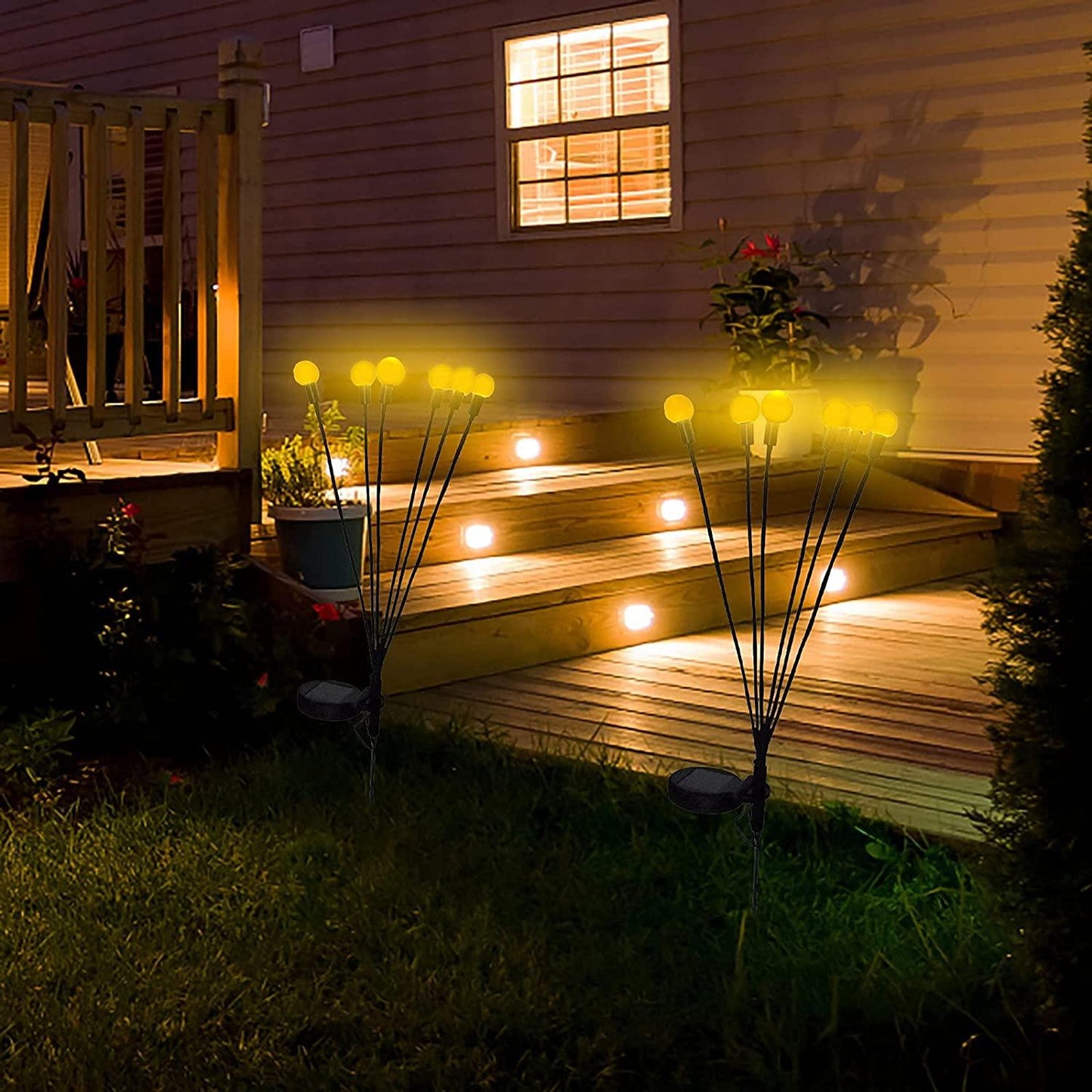 (8 Stück) Solar Firefly Lights™ — Verzaubere Deine Nächte mit magischem, grenzenlosem Glanz