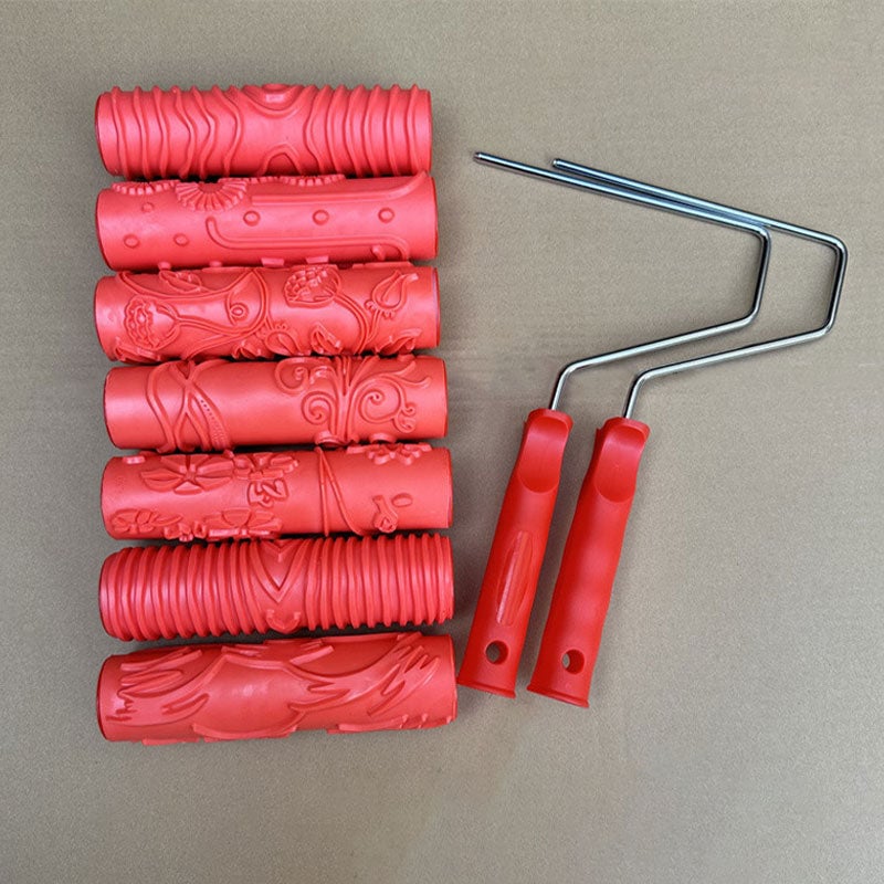 HolzZauber Wall Roller — Verwandelt jede Wand in ein warmes Naturkunstwerk in Minuten!