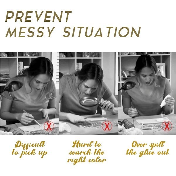 DiamondPen - DIY Diamant Malerei Werkzeuge für Kinder und Erwachsene