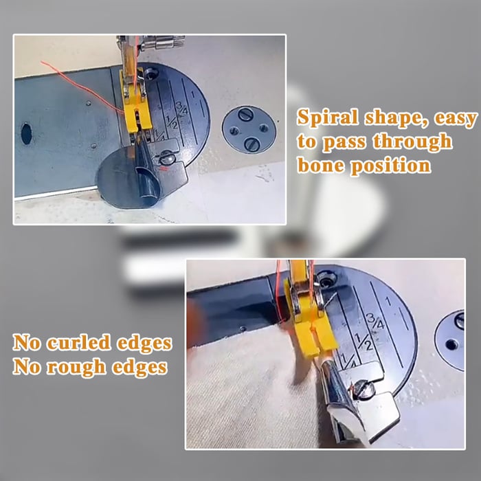 EdgePro™ — Verleiht deinen Säumen messerscharfe Perfektion in Höchstgeschwindigkeit!