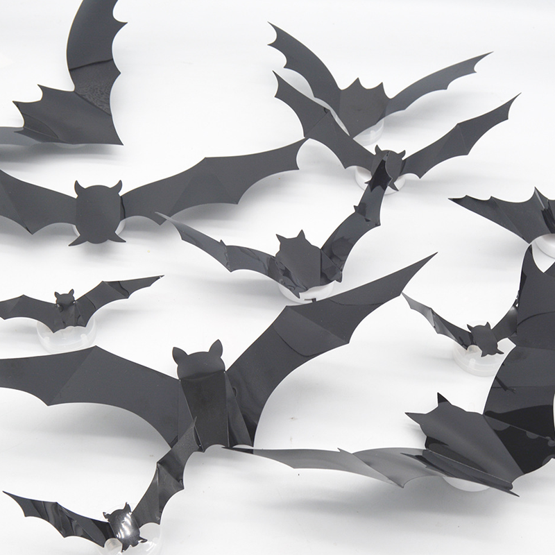 3D Fledermaus LED-Wanddeko — Mach dein Zuhause zur gruseligsten Halloween-Bühne mit lebensechten Flug-Illusionen!