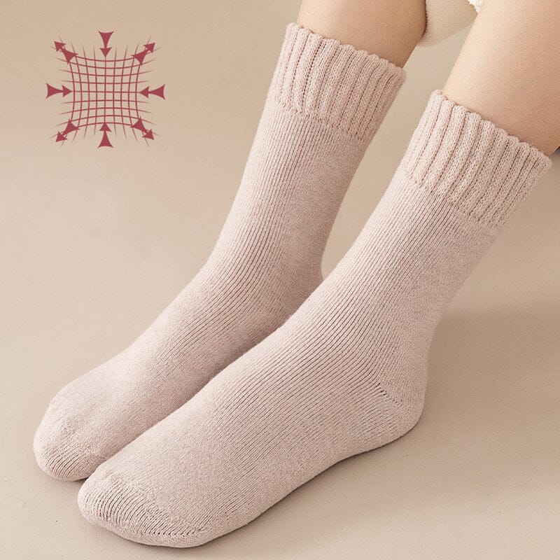 (3 Paar + 2 Paar Gratis) WarmFeet - Elegante, dicke Thermosocken, die Ihre Füße warm halten