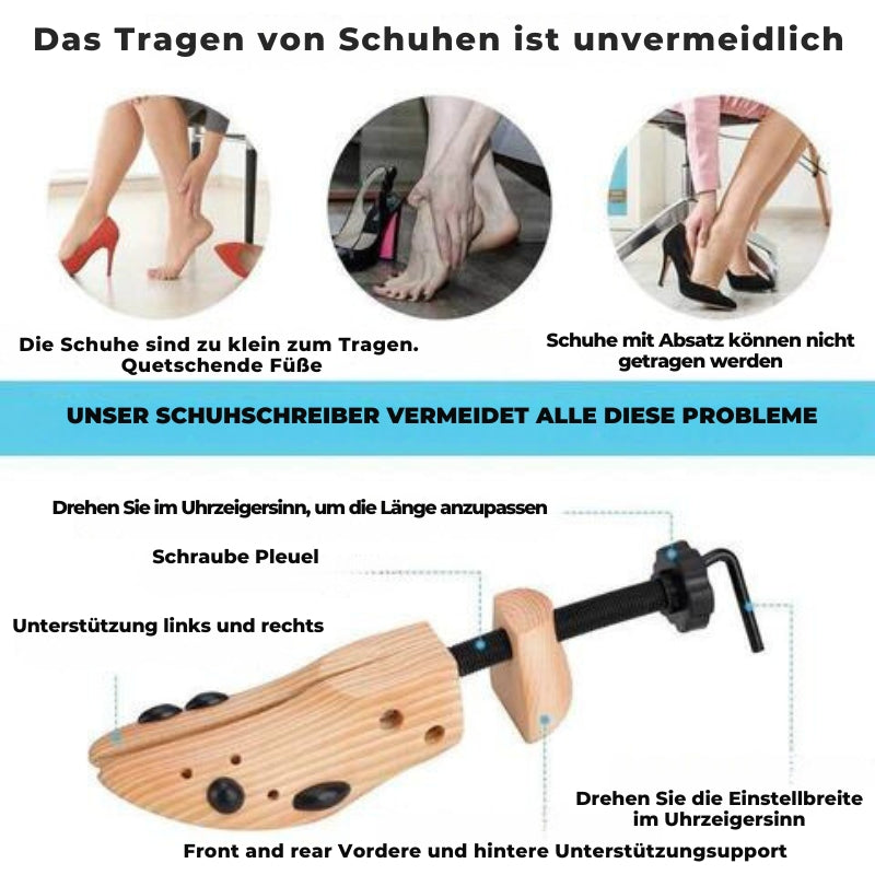 MehrWeit™ — Schmerzfrei durch den Tag mit perfektem Schuhkomfort, maßgeschneidert für deine Füße!
