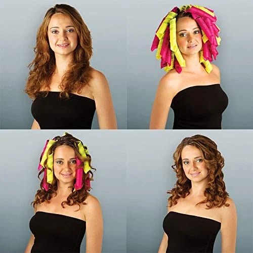 CurvellaCurl™ — Verleiht dir traumhafte Locken voller Leben – ganz ohne Haarschäden! (10 Stück)