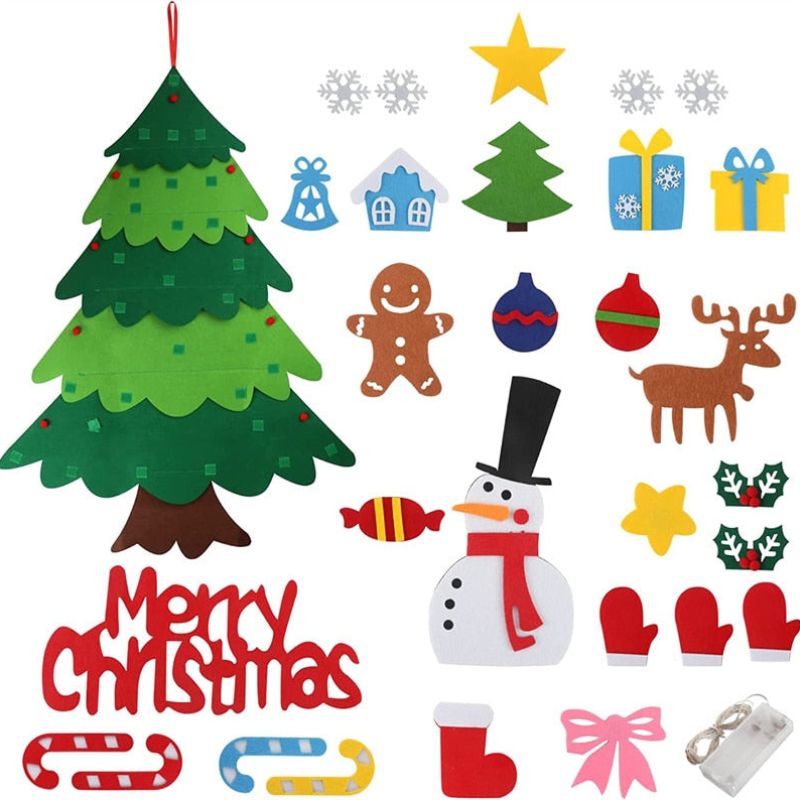 FeltTree - DIY Filz-Weihnachtsbaum - Diese Weihnacht ist eine Mischung aus Lernen und Spaß!