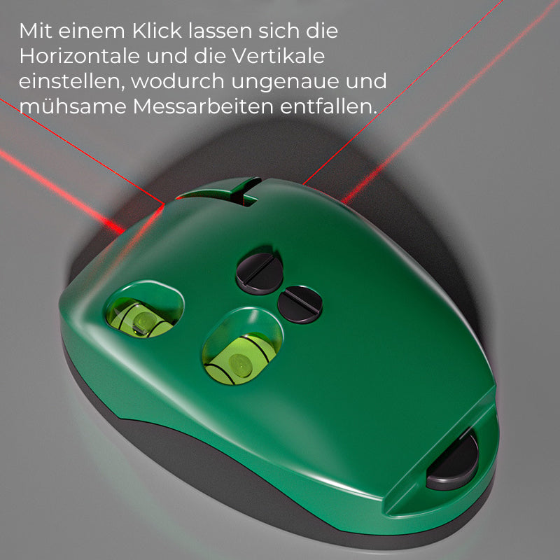 Exacty - Mausförmiges Präzisionsinstrument - Elektronisches 90°-Laserlineal