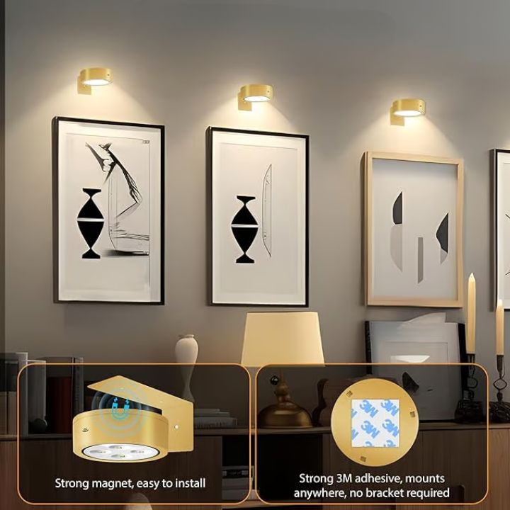 LuminoMag™ — Perfekte Kunstbeleuchtung in Sekunden | 1+1 Gratis