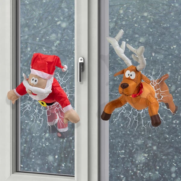 CrashBuddy Reindeer & Santa — Verwandle dein Fenster in die spektakulärste Weihnachtsshow der Nachbarschaft