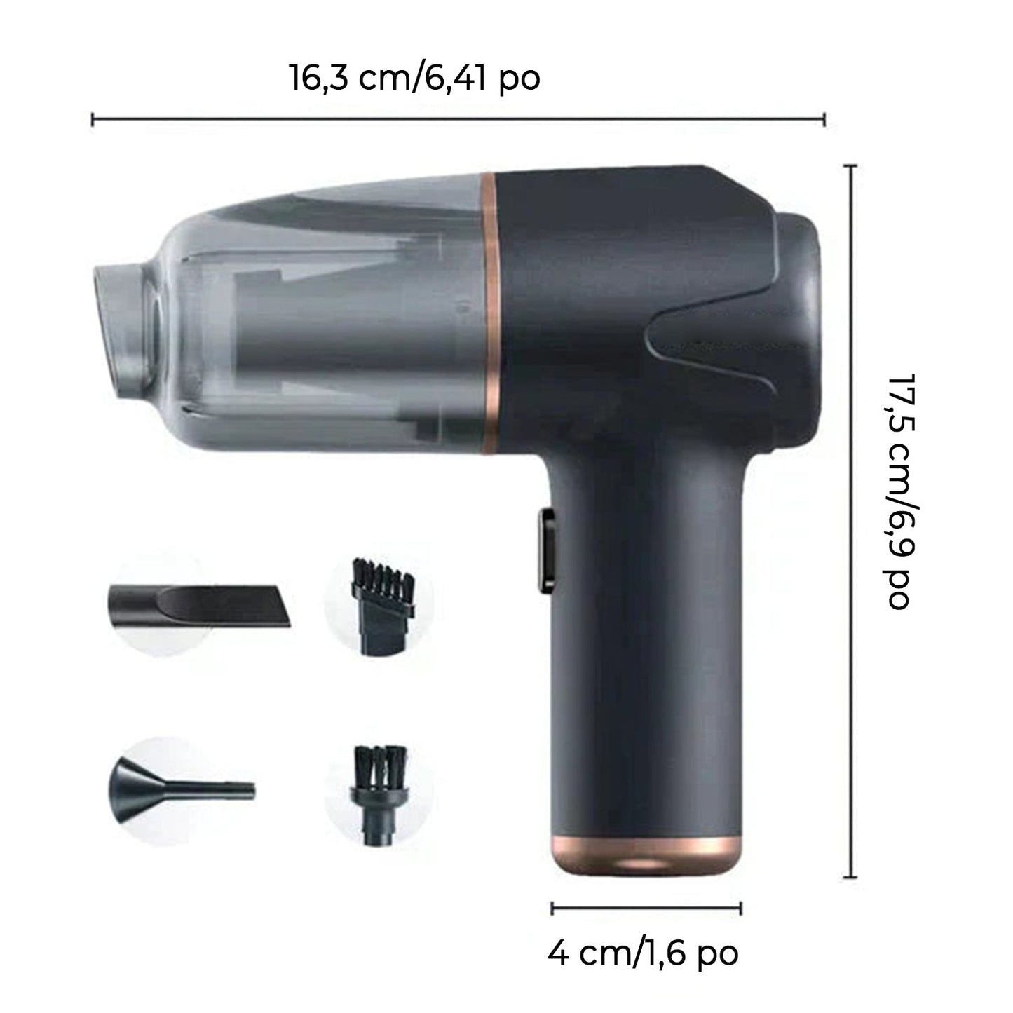 TurboCleanPro — Deine kabellose Power für blitzsaubere Freiheit überall im Griff