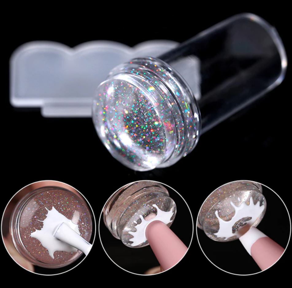 CrystalFleck Nail Stamper — Meistere makellose Nägel wie ein Profi – schnell, sauber, stressfrei!