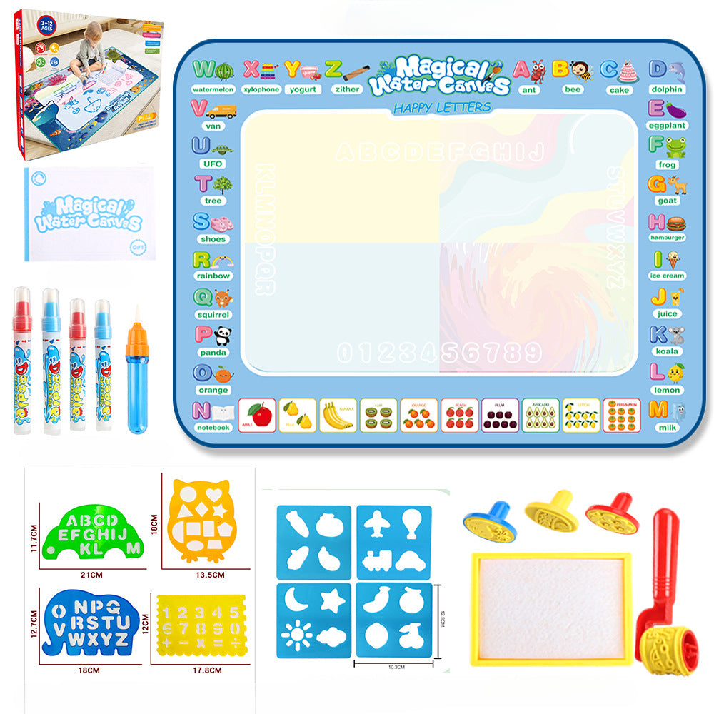 SplashMeister Kreativ-Matte — Endloser Malspaß, der Zuhause sauber und Kinder glücklich macht