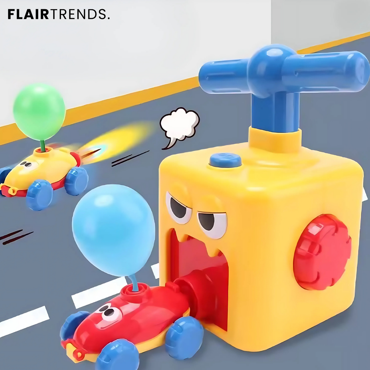TurboBlaze Racer — Wissenschaft, die kleine Entdecker zu mutigen Siegern macht!