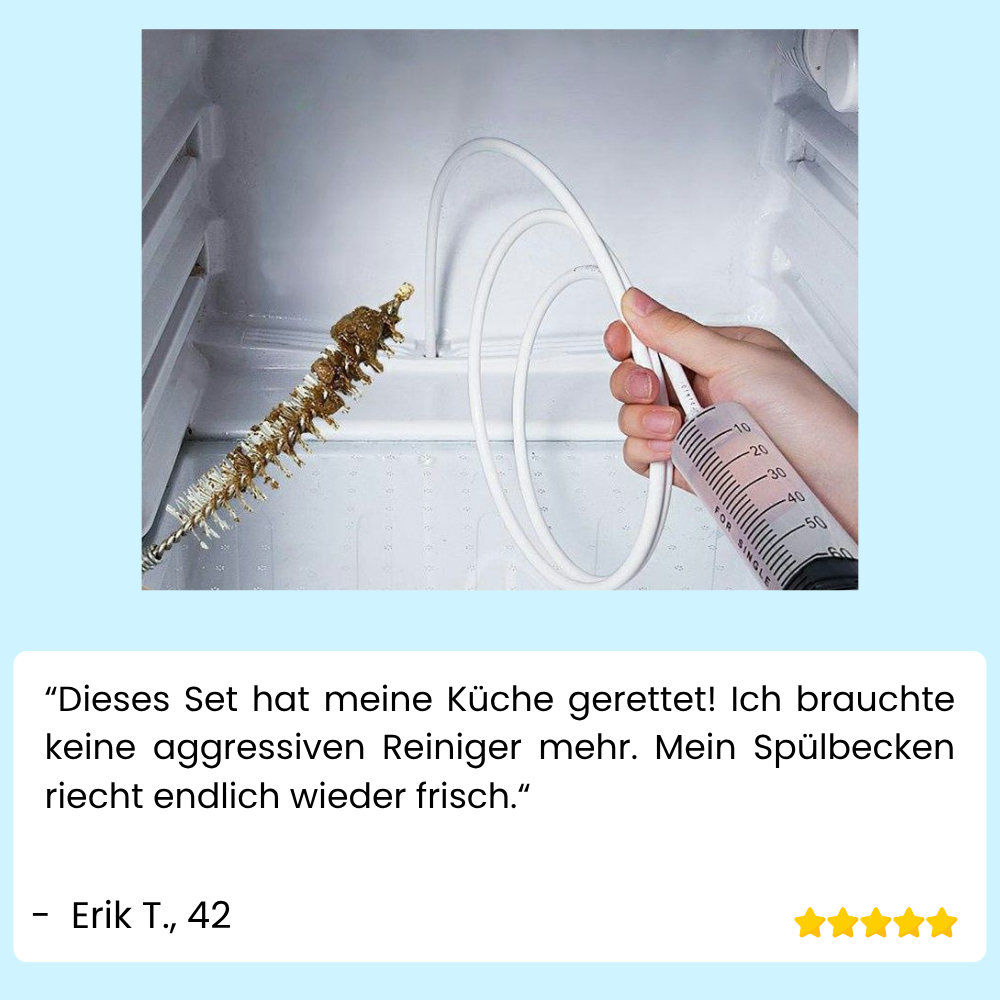 CleanForcePro™ — Befreit Rohre & Kanäle von Geruch und Blockaden für ein frisches Zuhause
