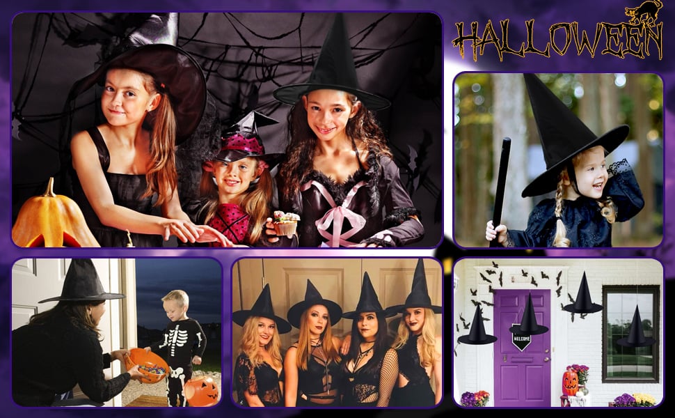 Hexen-Hüte von SchattenStich — Verwandle jede Halloween-Party in ein unvergessliches Grusel-Erlebnis voller Magie und Style