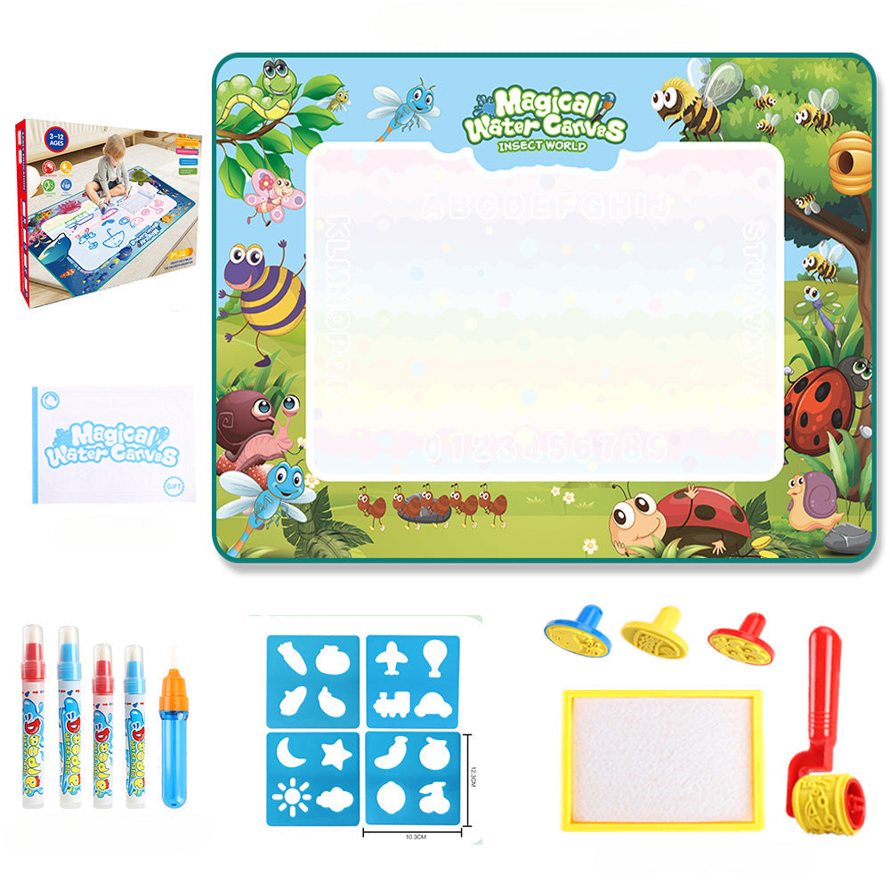 SplashMeister Kreativ-Matte — Endloser Malspaß, der Zuhause sauber und Kinder glücklich macht