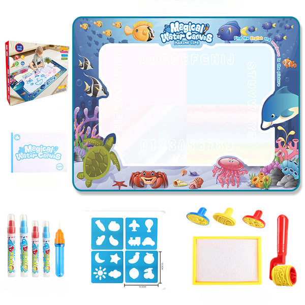SplashMeister Kreativ-Matte — Endloser Malspaß, der Zuhause sauber und Kinder glücklich macht