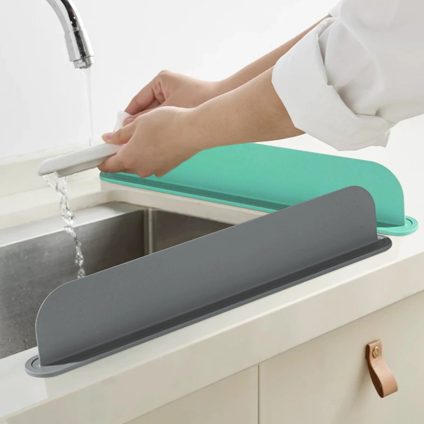 Aquashield Pro — Endlich Wasserfreie Waschbecken für sorgenfreie Sauberkeit (2 Stück)