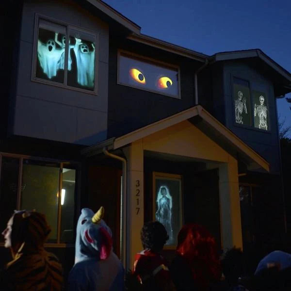 Gruseliger Halloween Projektor | Inklusive 6 Filme