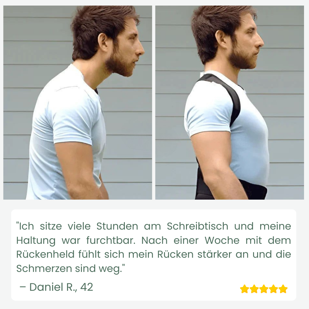 Rückenheld — Schmerzfrei aufrecht & selbstbewusst durch den Tag