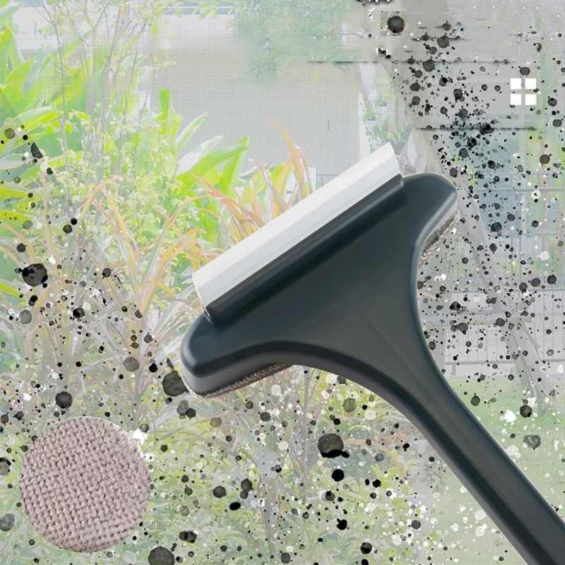 FensterFixx — Nie wieder schmutzige Scheiben oder mühsame Fliegengitter! (2 Stück)