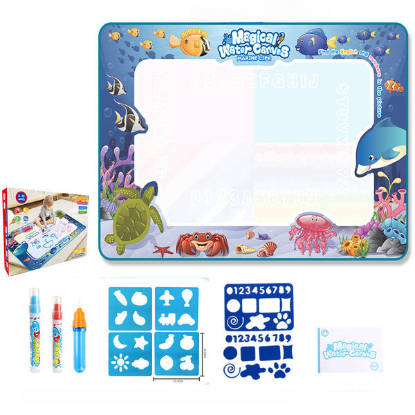 SplashMeister Kreativ-Matte — Endloser Malspaß, der Zuhause sauber und Kinder glücklich macht