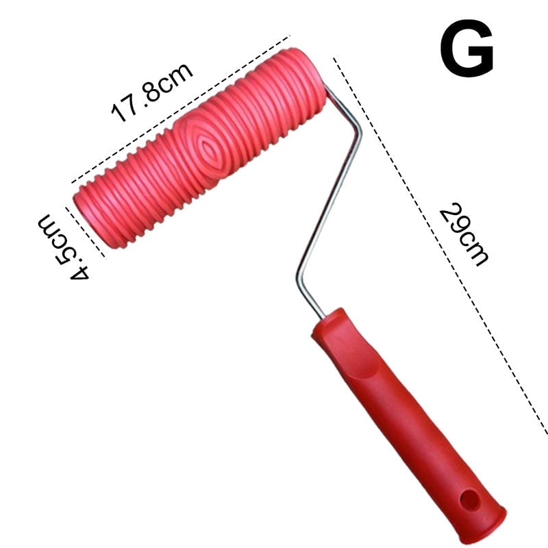 HolzZauber Wall Roller — Verwandelt jede Wand in ein warmes Naturkunstwerk in Minuten!