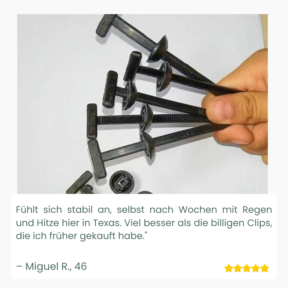 TurboFix Universal Profi-Kabelbinder — Schluss mit fummeligen Schrauben und endlosem Nachziehen!