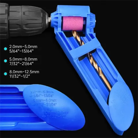 Bohrerschärfer - Tragbares Corundun-Schleifrad-Bit-Werkzeug