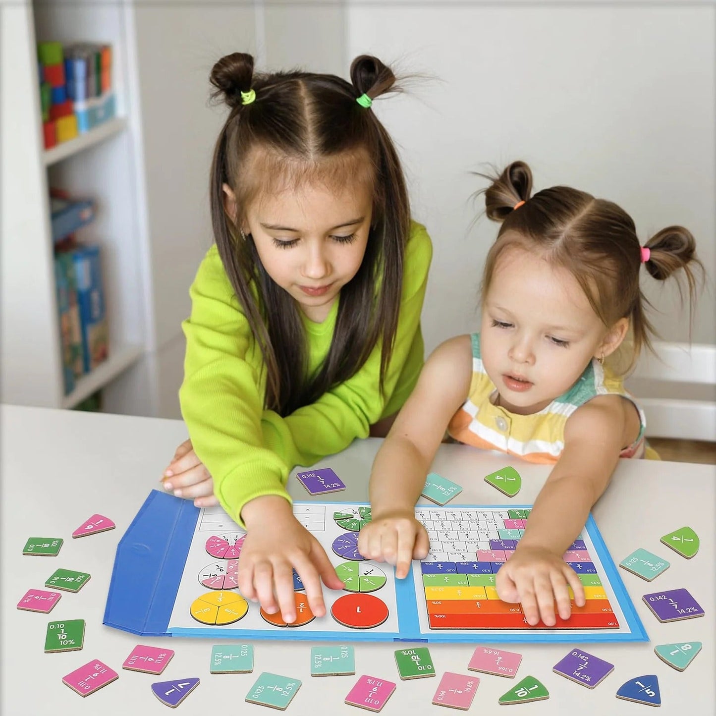 Magnetic MindBlaze Fraction Puzzle — Verwandle Mathe in ein magisches Abenteuer, das Kinder lieben und meistern wollen!