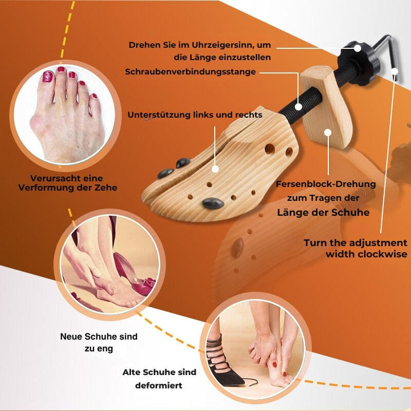 MehrWeit™ — Schmerzfrei durch den Tag mit perfektem Schuhkomfort, maßgeschneidert für deine Füße!