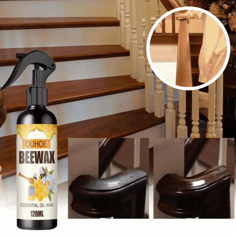 WoodLuxe Spray™ — Mach dein Holz sichtbar strahlend und unverwüstlich schön! (2 Stück)