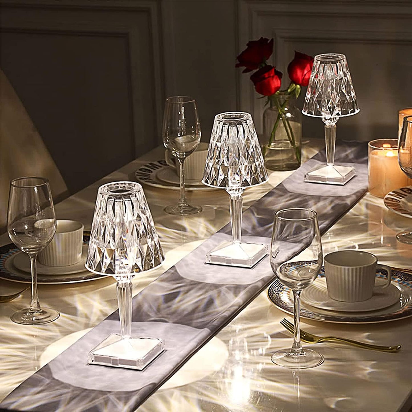 GlowShine — Verzaubere Dein Zimmer mit sexy, kabellosem Diamantlicht, das Deine Stimmung zum Strahlen bringt