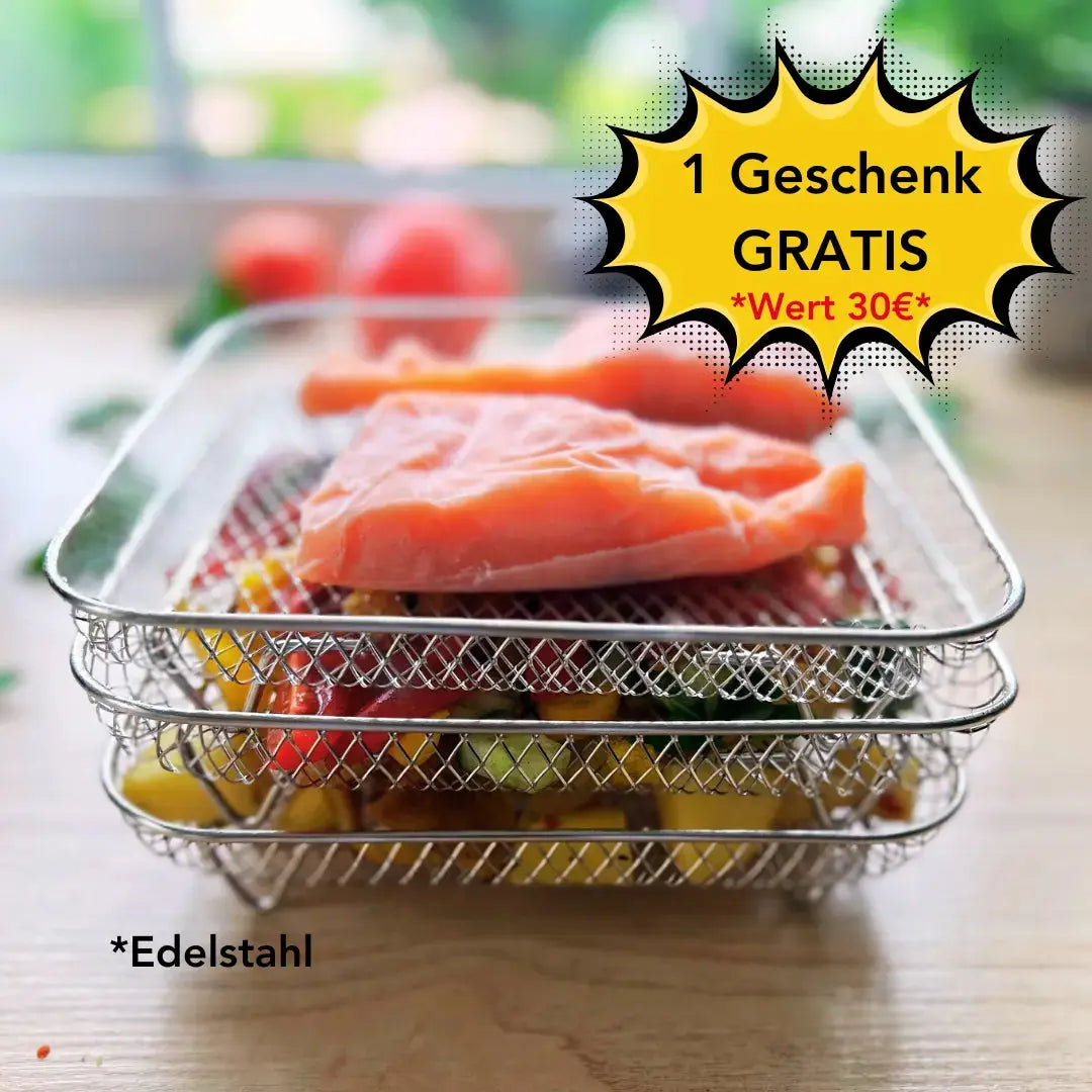 FlexiStack™ — Endlich stressfrei kochen mit mehrfacher Kapazität und reinem Geschmack