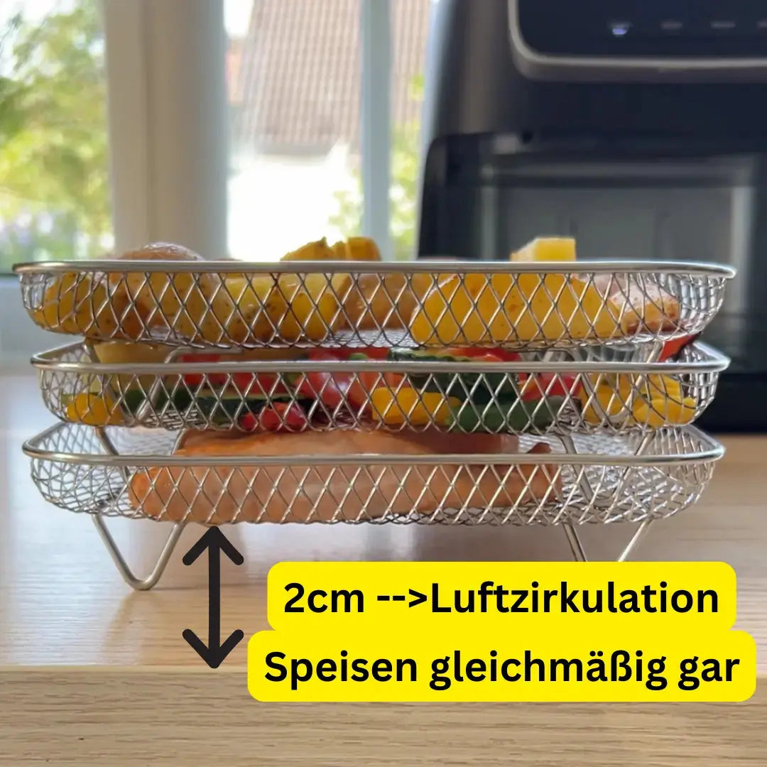 FlexiStack™ — Endlich stressfrei kochen mit mehrfacher Kapazität und reinem Geschmack
